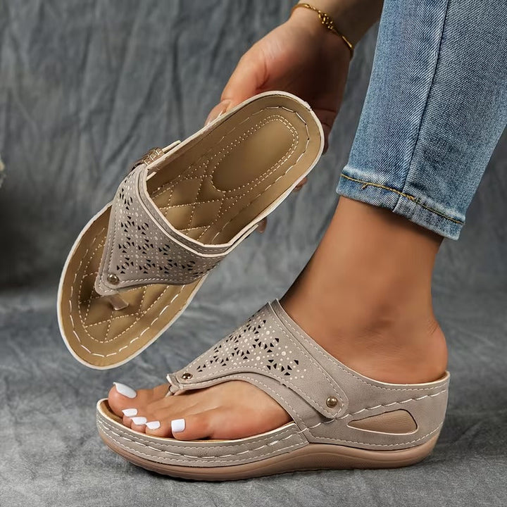Eliza™ | Supportive Wedge Sandals