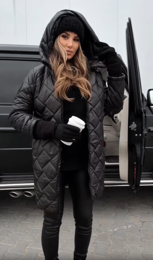 Bogna | Quilted Hooded Winter Coat