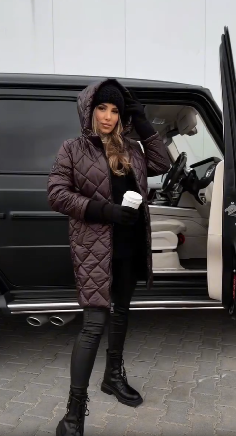 Bogna | Quilted Hooded Winter Coat