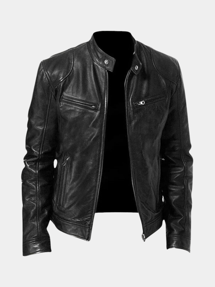 Valentin™ | Elegant High-end Leather Jacket