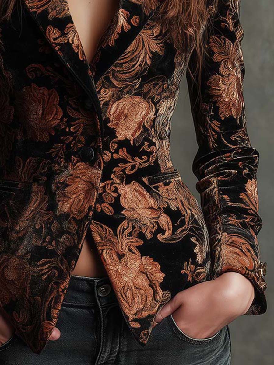 Bronwen | Floral Tailored Blazer