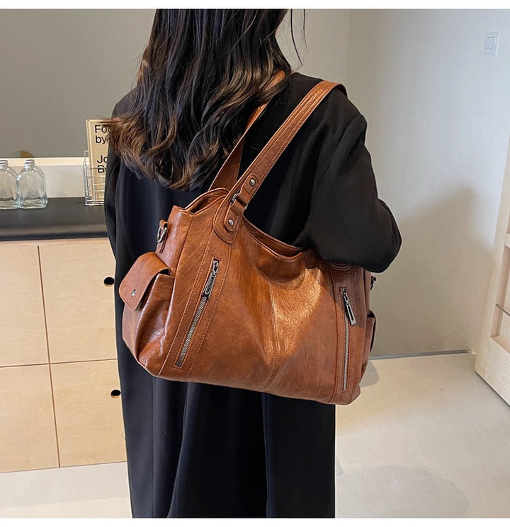 Rae™ | Classic Leather Handbag