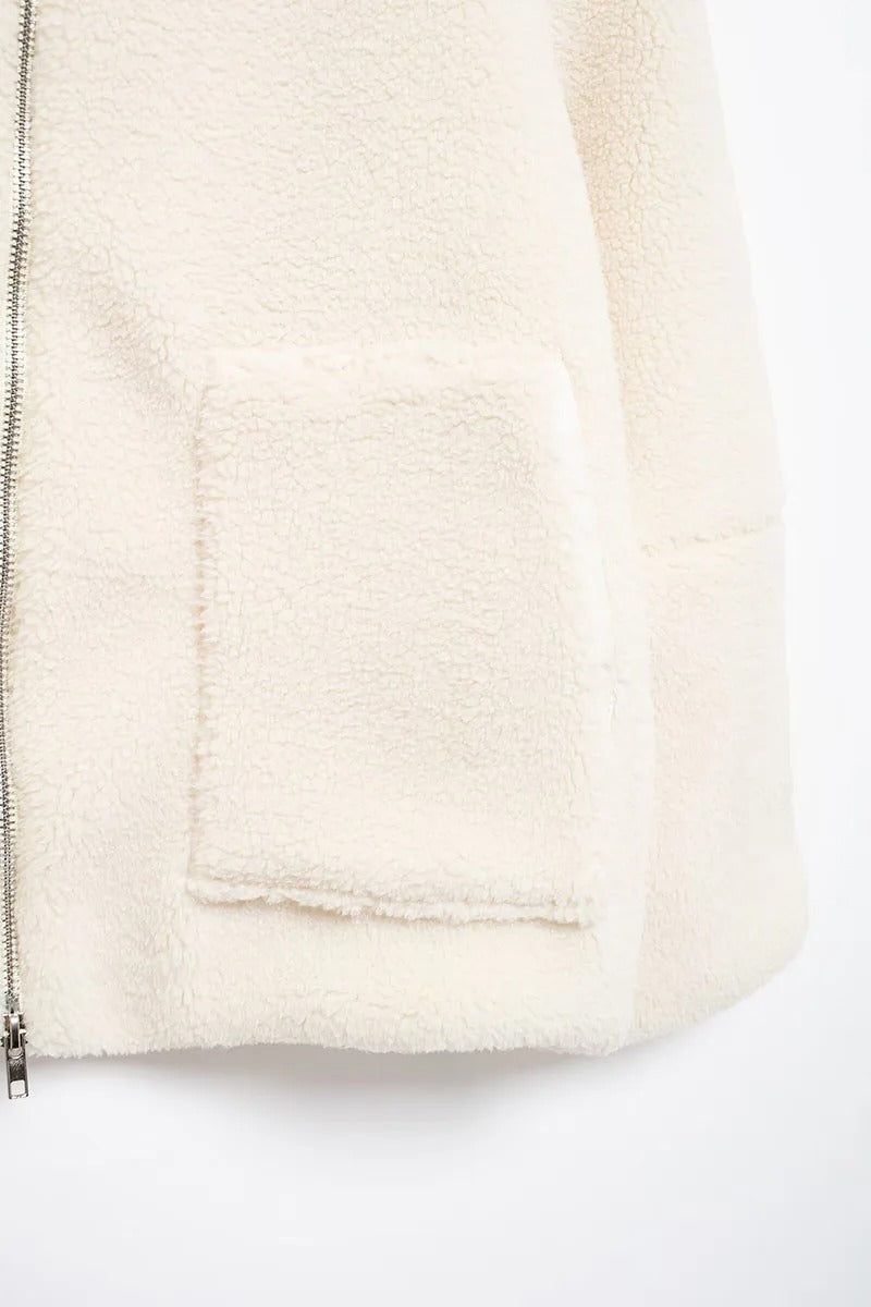 Kelly - Oversized warm Fleece-Jack