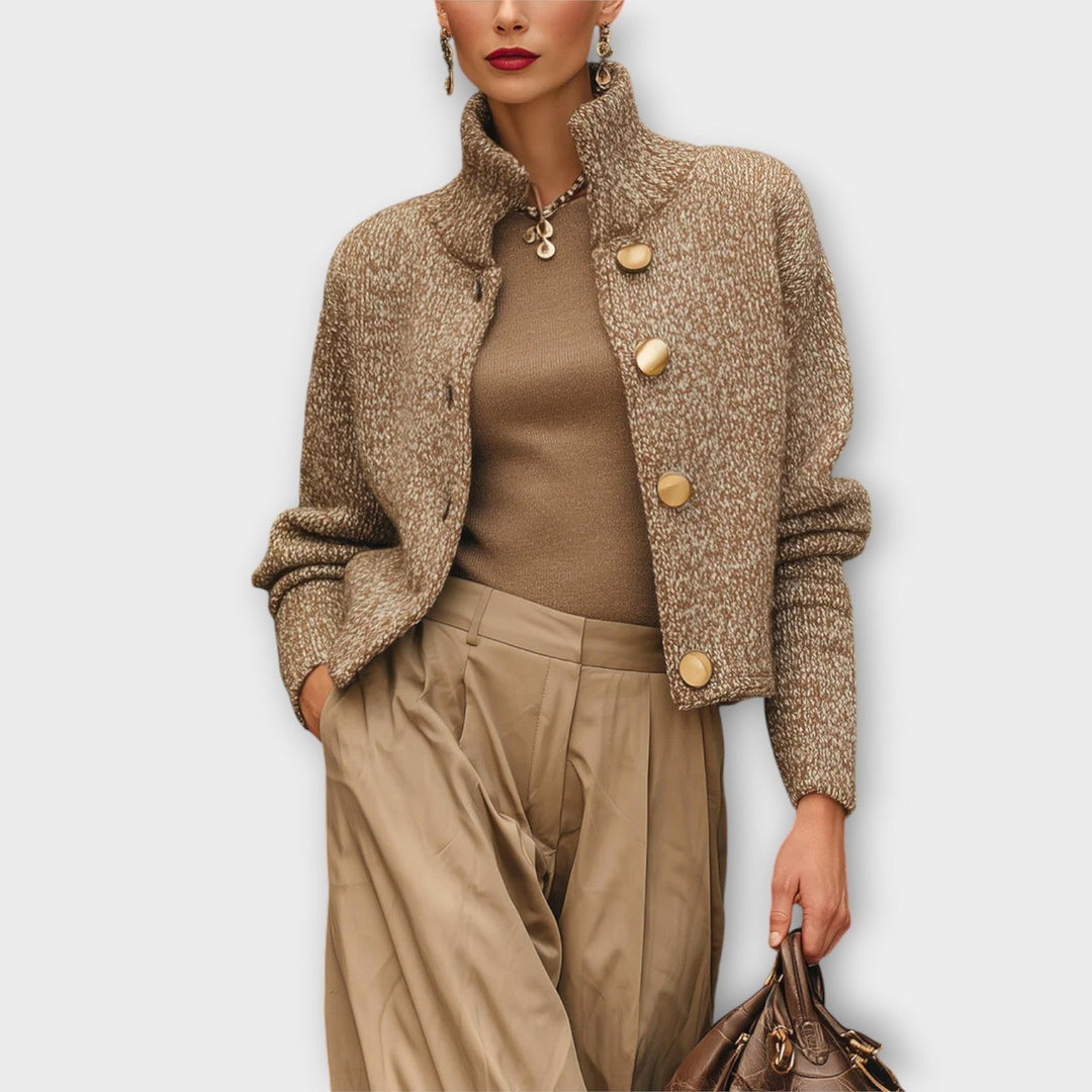 Vivienne | Quiet-Luxury Textured Knit Jacket
