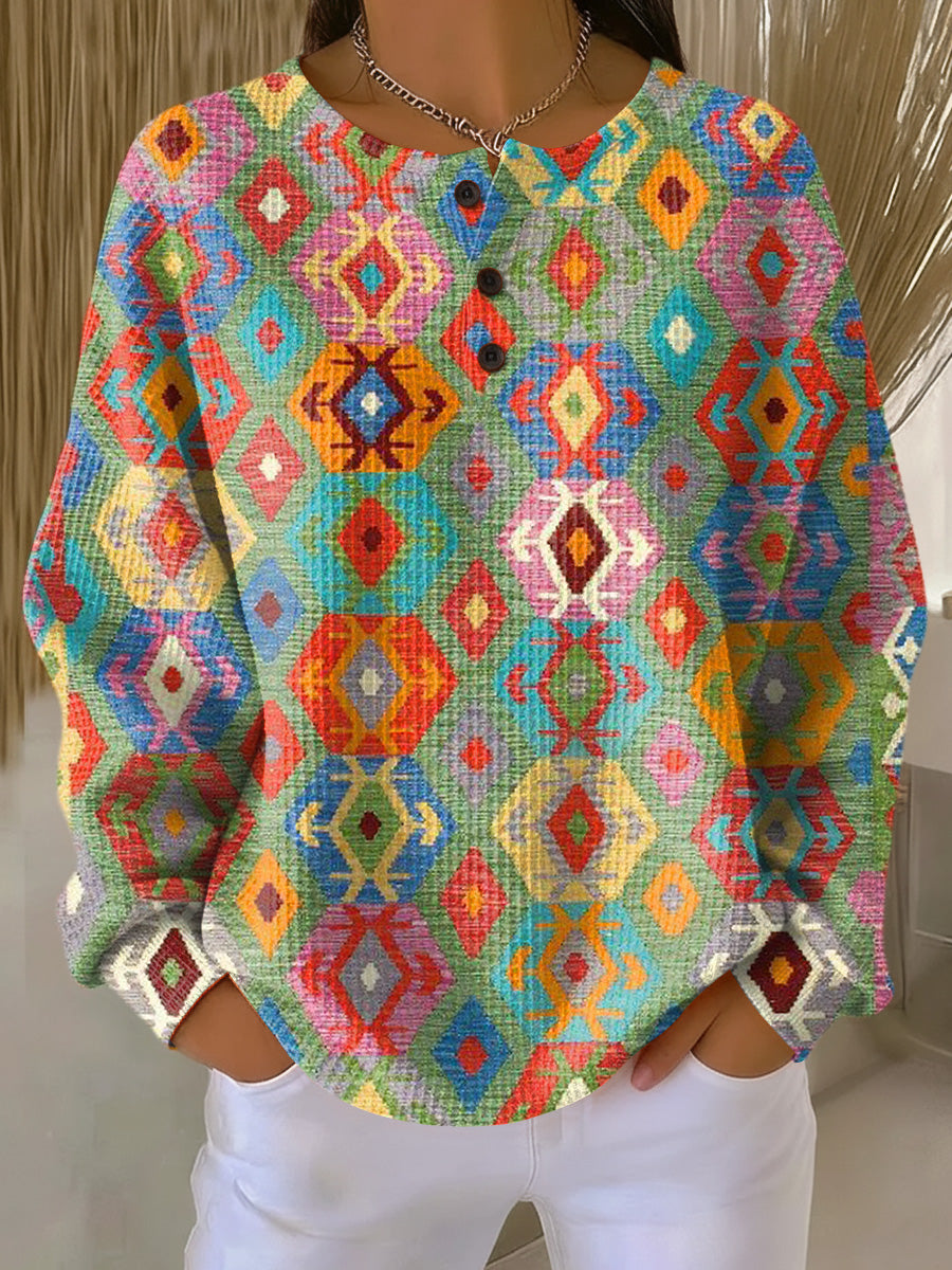 Leona™ | Checkerboard Knit