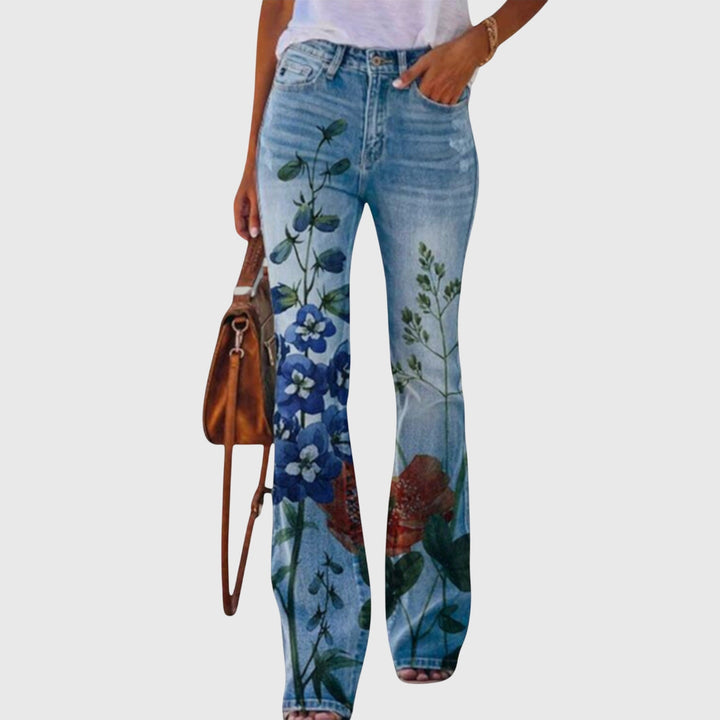 Fleur™ | Floral Print Trousers