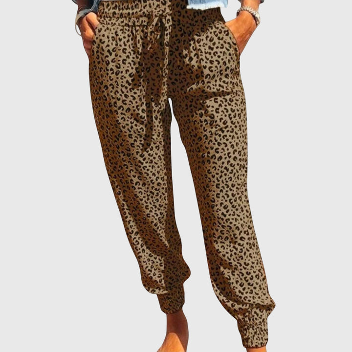Feli™ | Leopard Wide-Leg Trousers