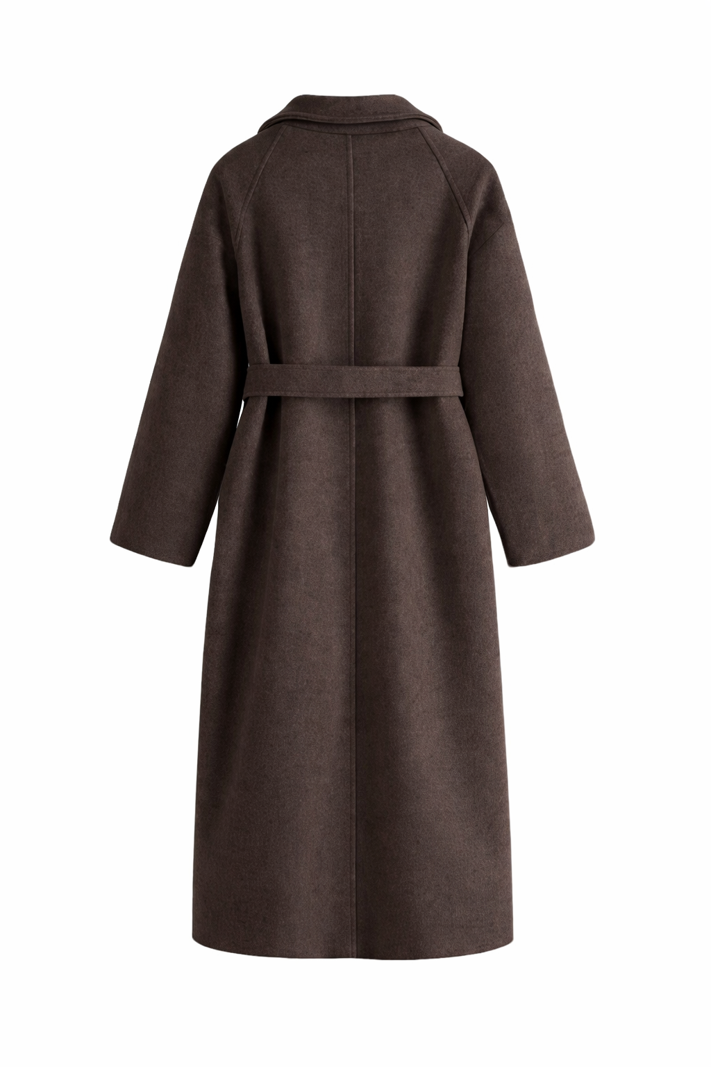 Kaithlin - Elegant Belted Long Coat