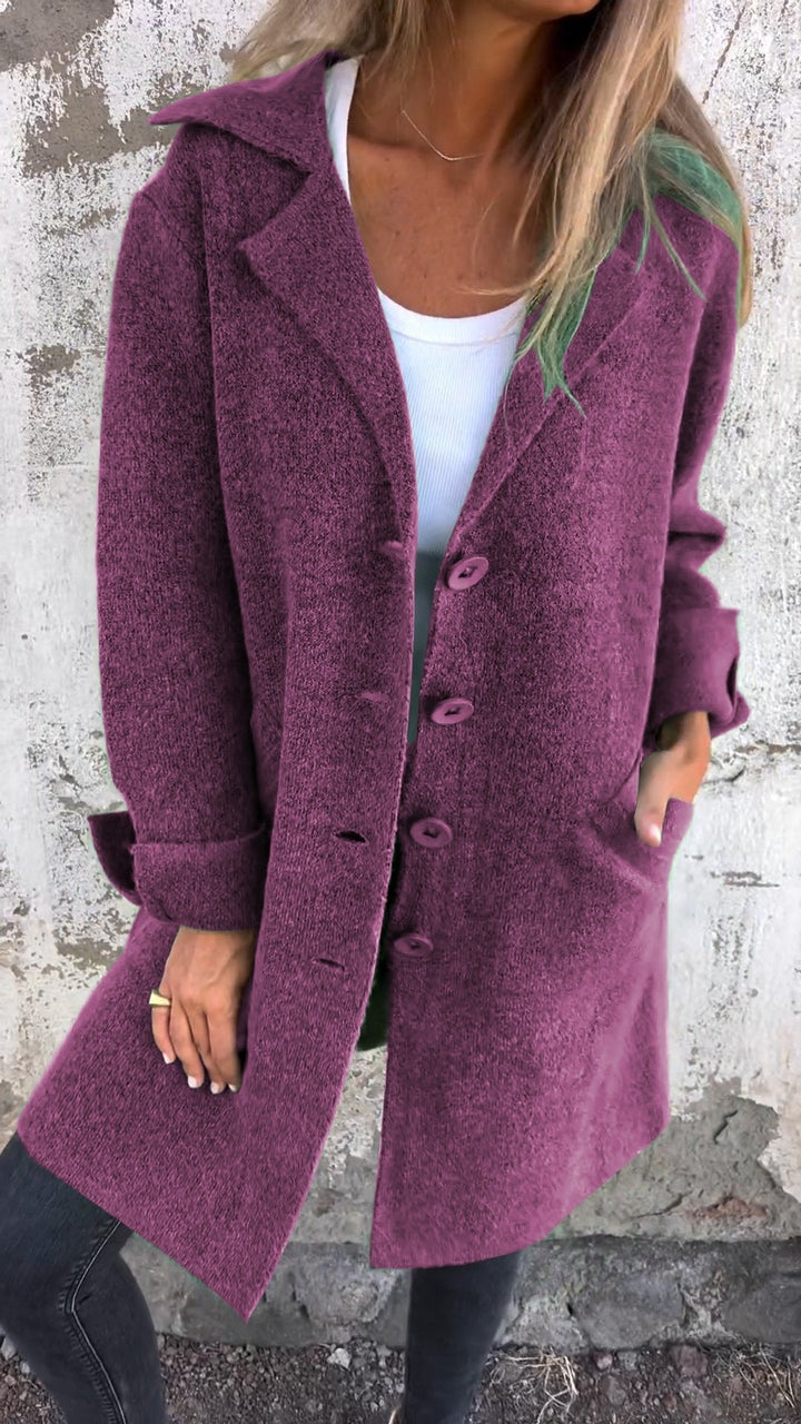 Elspeth™ | Longline Lapel Coat
