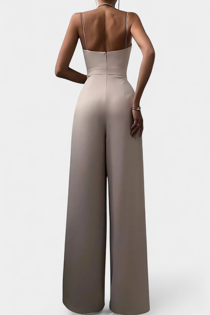 Romily Mono Sexy with Straps and Wide Legs Elegant