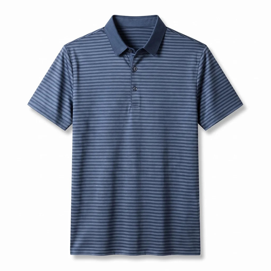 Thaddeus™ | Men's Striped Polo Shirt