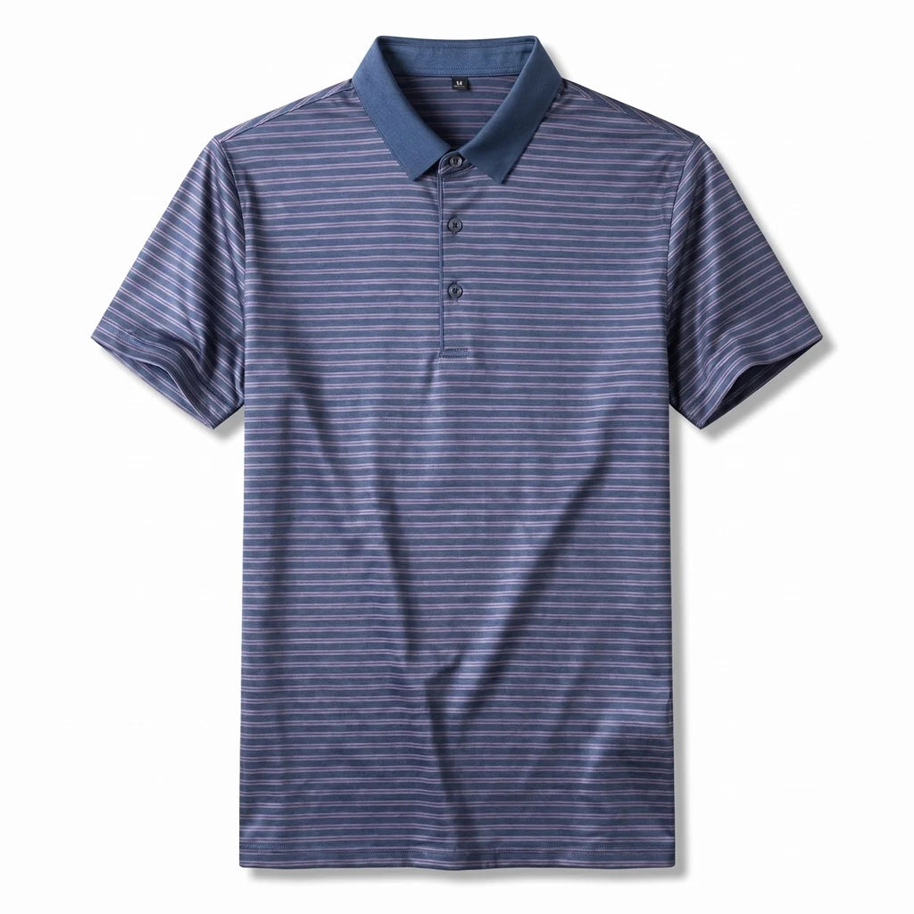 Thaddeus™ | Men's Striped Polo Shirt