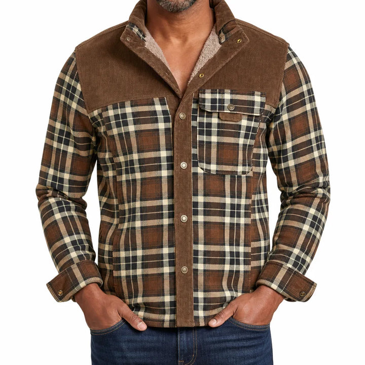 Bram™ | Men's Plaid Barn Jacket