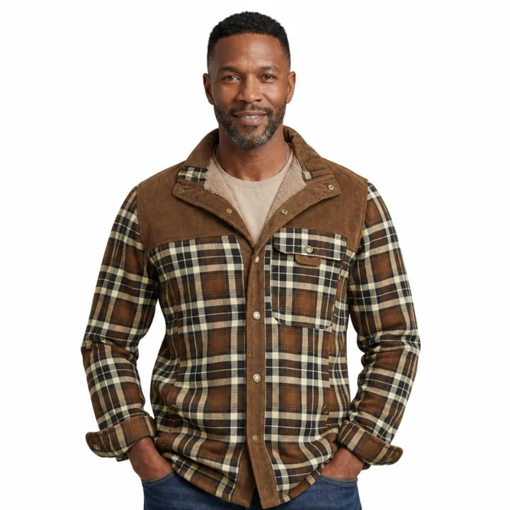 Bram™ | Men's Plaid Barn Jacket