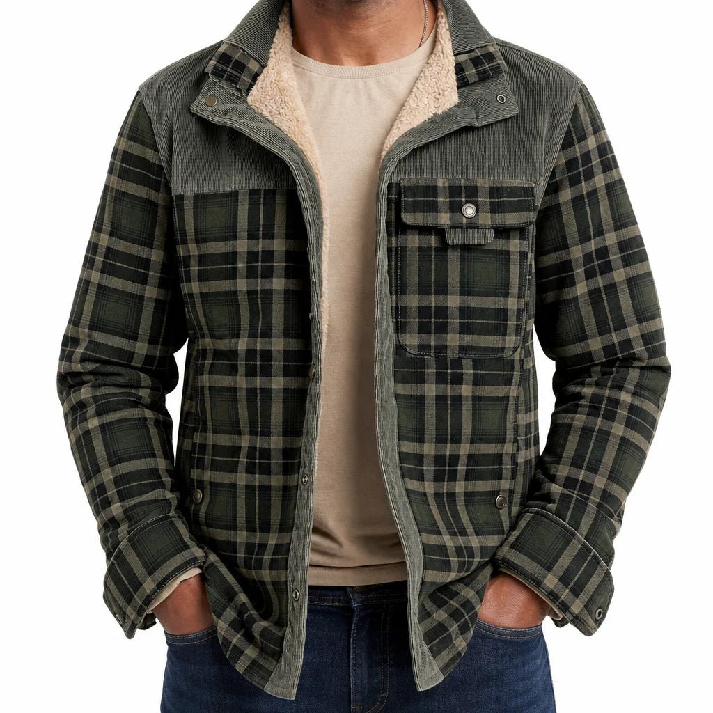 Bram™ | Men's Plaid Barn Jacket