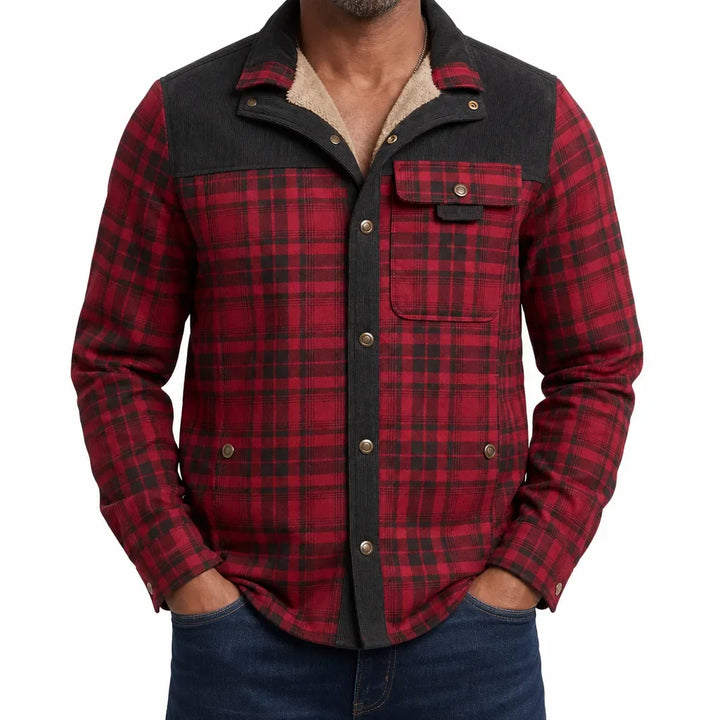 Bram™ | Men's Plaid Barn Jacket