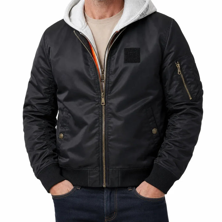 Bronco™ | Men's MA-1 Hooded Bomber Jacket
