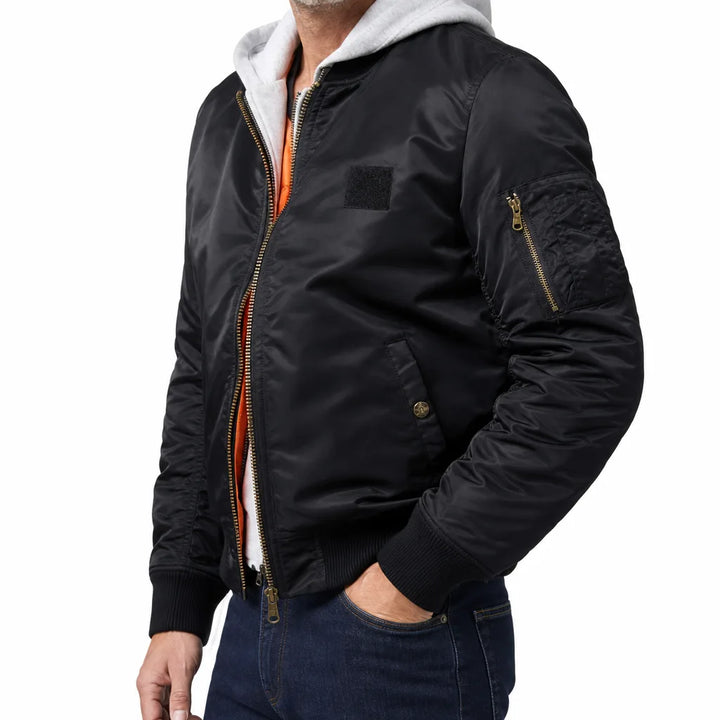 Bronco™ | Men's MA-1 Hooded Bomber Jacket