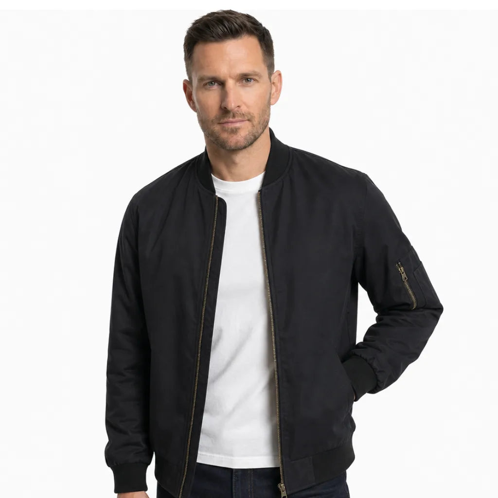 Burke™ | Men's Zip Bomber Jacket