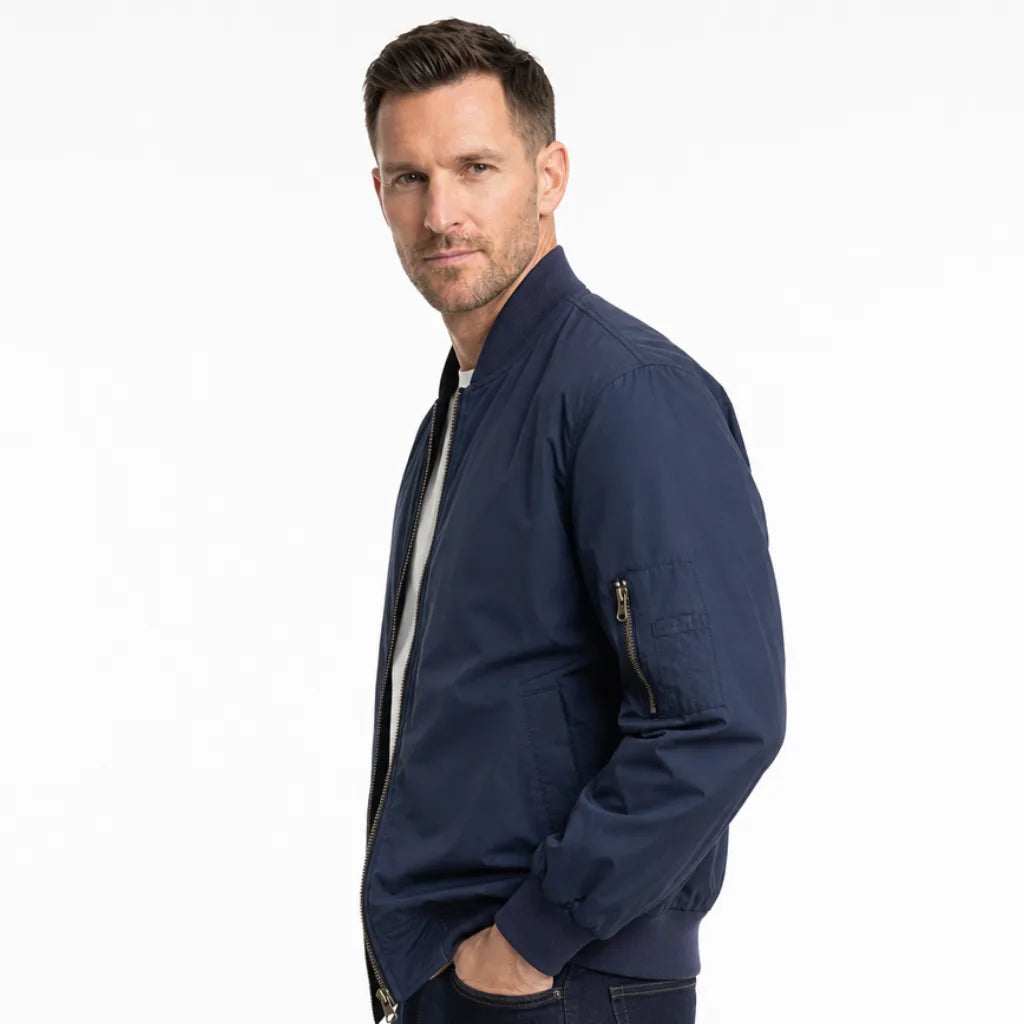 Burke™ | Men's Zip Bomber Jacket