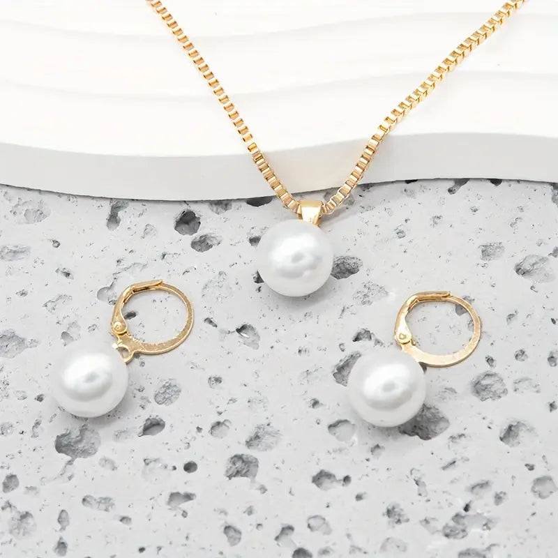 Mireille™ | Pearl Necklace Set