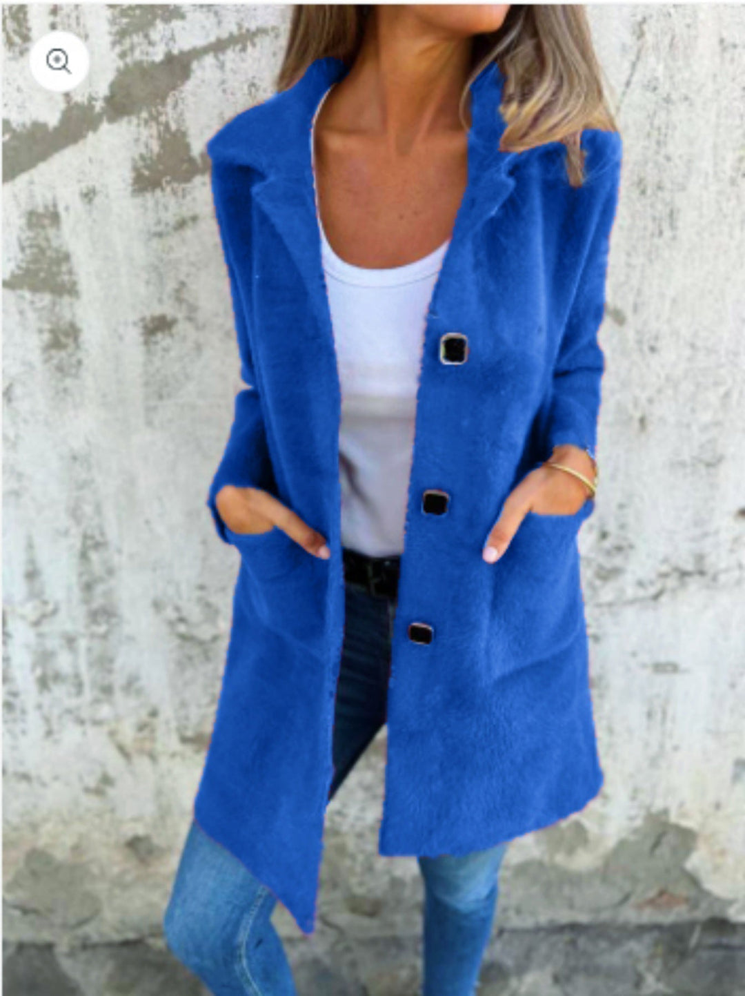 Morwenna | Long-Sleeve Button Coat