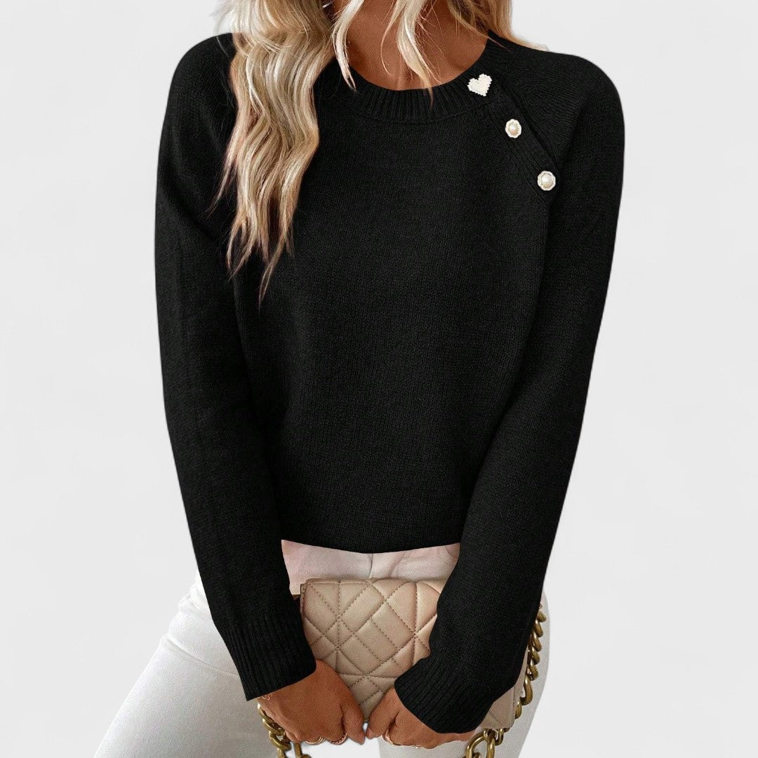 Riya Asymmetric One-Shoulder Sweater