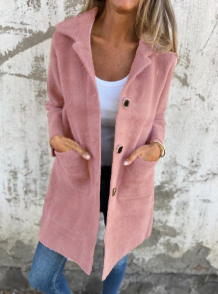 Morwenna | Long-Sleeve Button Coat