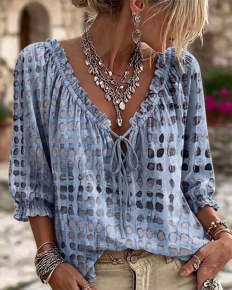 Bastila | Polka Dot Blouse
