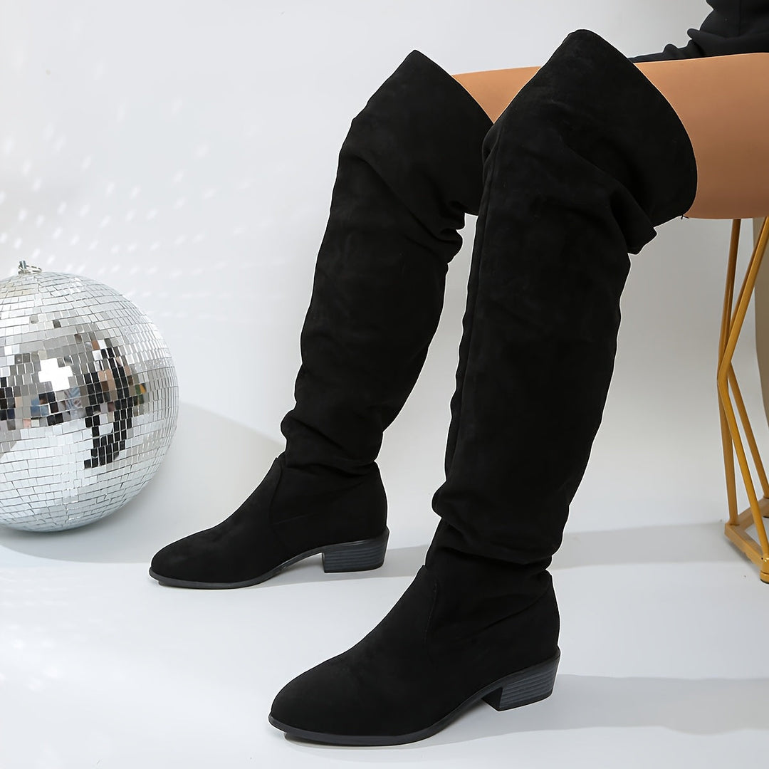 Ione™ | Over-the-Knee Suede Boots