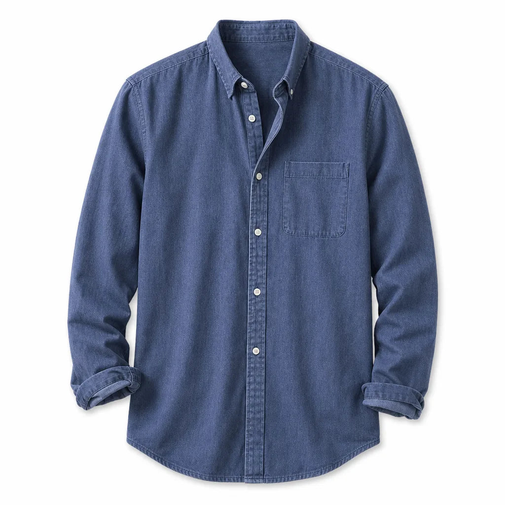Callum™ | Men's Long Sleeve Casual Shirt