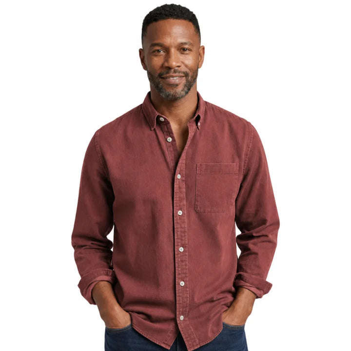 Callum™ | Men's Long Sleeve Casual Shirt