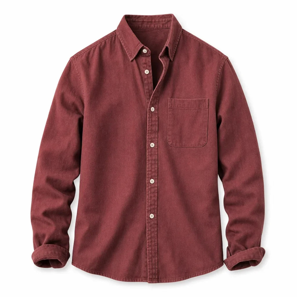 Percy™ | Men's Long Sleeve Casual Shirt