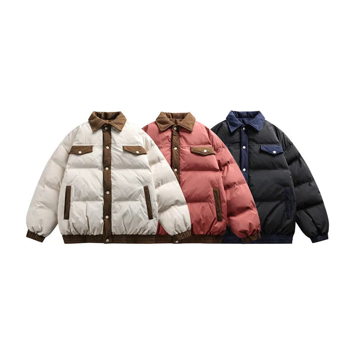 Elliot™ | Men's Corduroy Puffer Jacket