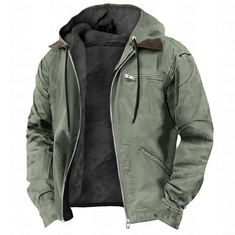 Cannon™ | Men's Fleece Lined Hoodie Jacket