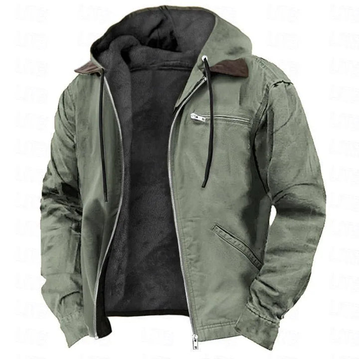 Cannon™ | Men's Fleece Lined Hoodie Jacket
