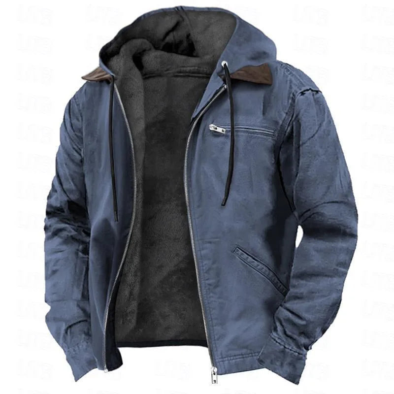 Cannon™ | Men's Fleece Lined Hoodie Jacket