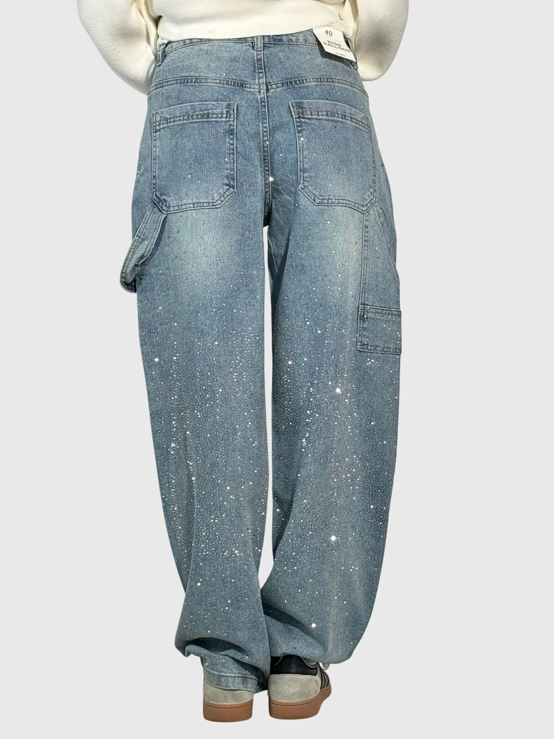 Stella™ | Diamond-Pattern Trousers