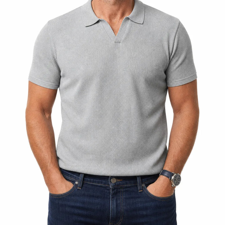 Clancy™ | Men's Knit Polo Shirt
