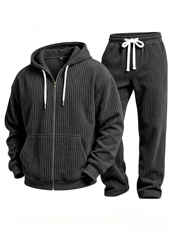 Clifton™ | Men's Corduroy Hoodie Tracksuit Set