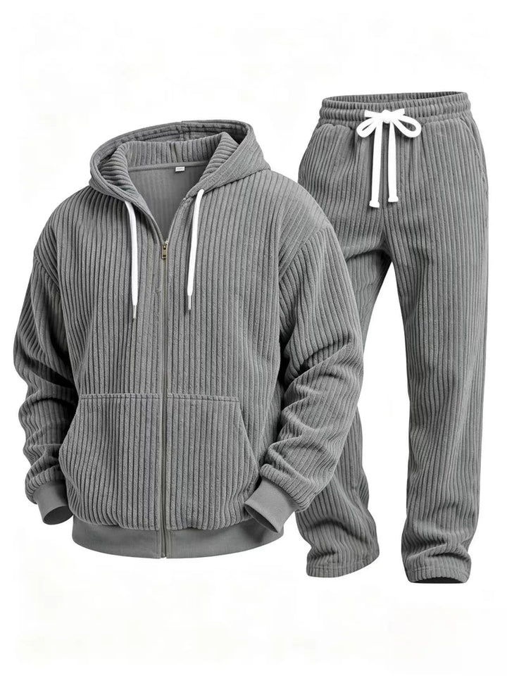 Clifton™ | Men's Corduroy Hoodie Tracksuit Set