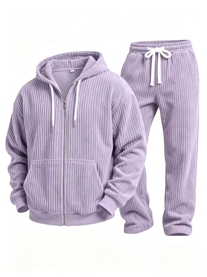 Clifton™ | Men's Corduroy Hoodie Tracksuit Set