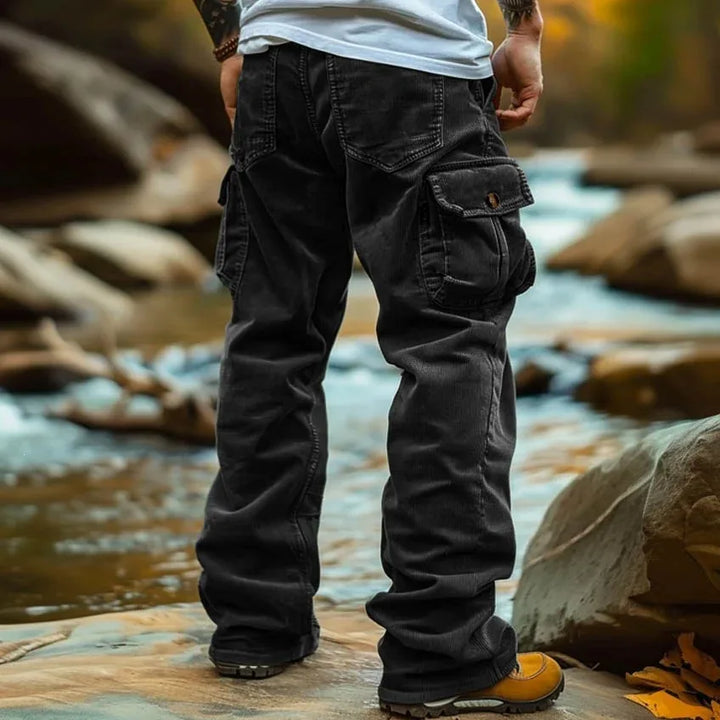 Cooper™ | Men's Rugged Wide Leg Cargo Trousers