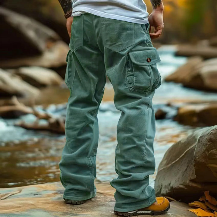 Cooper™ | Men's Rugged Wide Leg Cargo Trousers