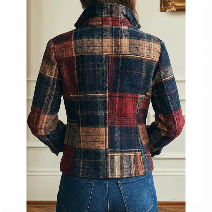 Natalie | Classsic Checkered Coat