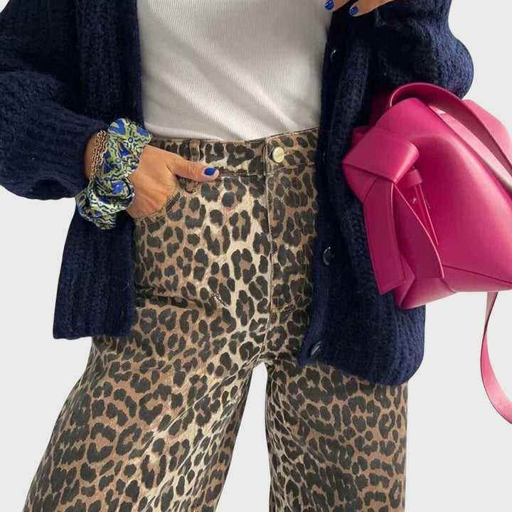 Chandra™ | Leopard-Print Jeans