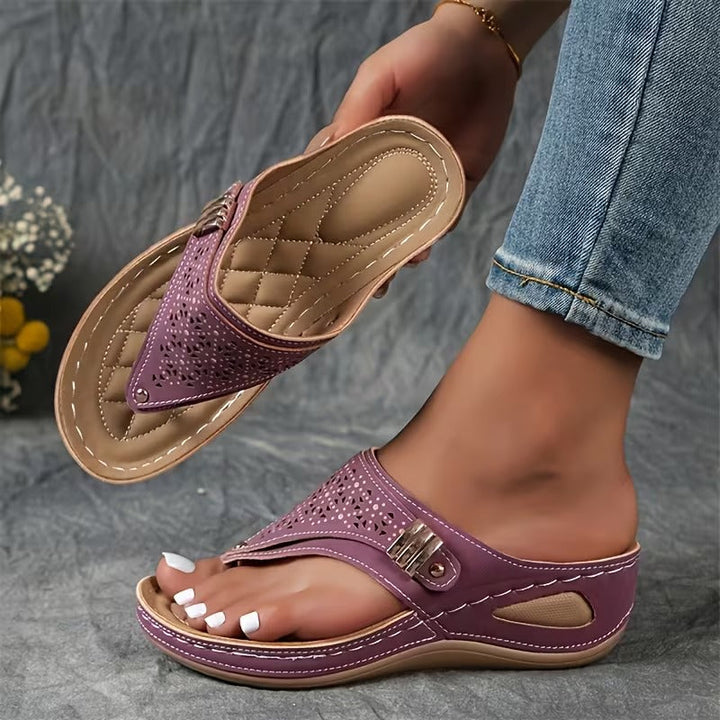 Eliza™ | Supportive Wedge Sandals