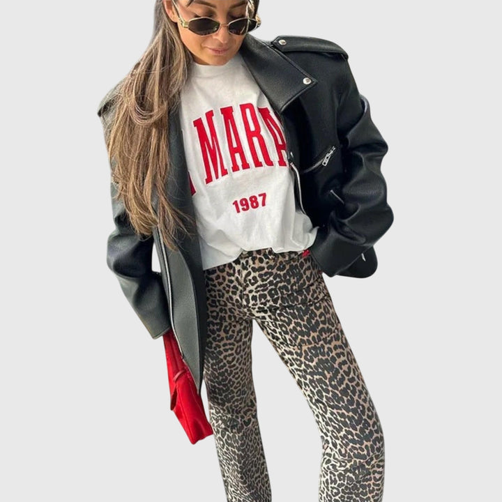 Chandra™ | Leopard-Print Jeans