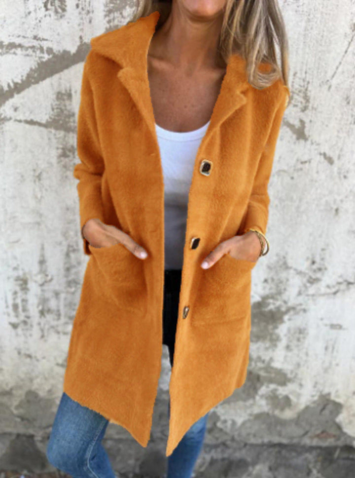 Morwenna | Long-Sleeve Button Coat
