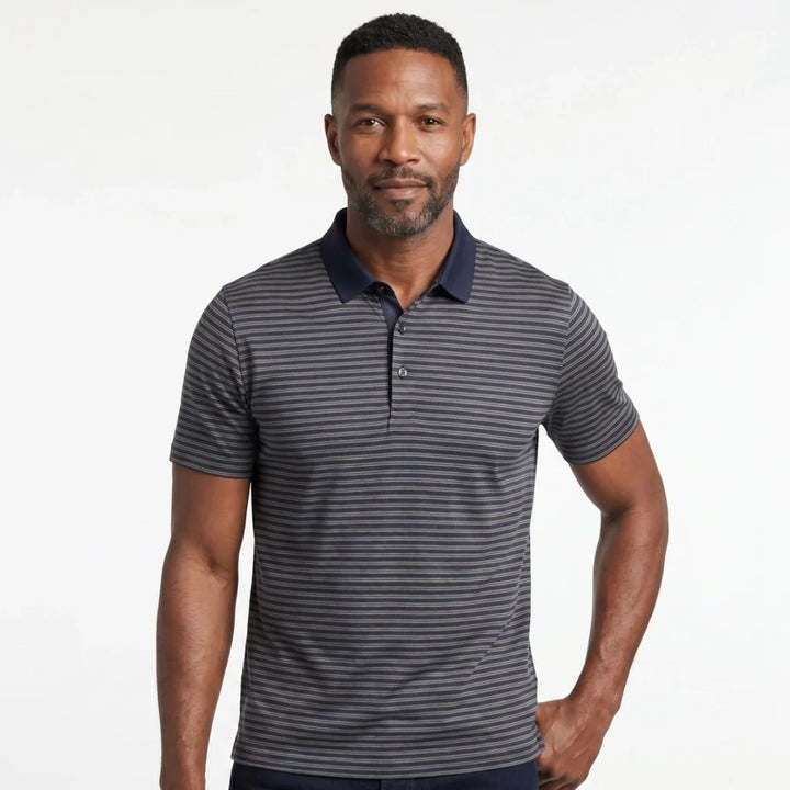 Thaddeus™ | Men's Striped Polo Shirt